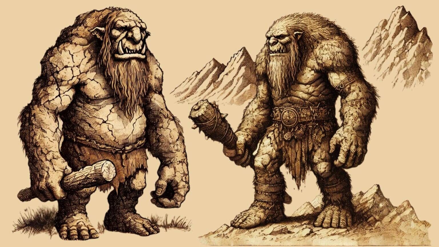 Swedish Ogres Ogres. - Beasts of Legend