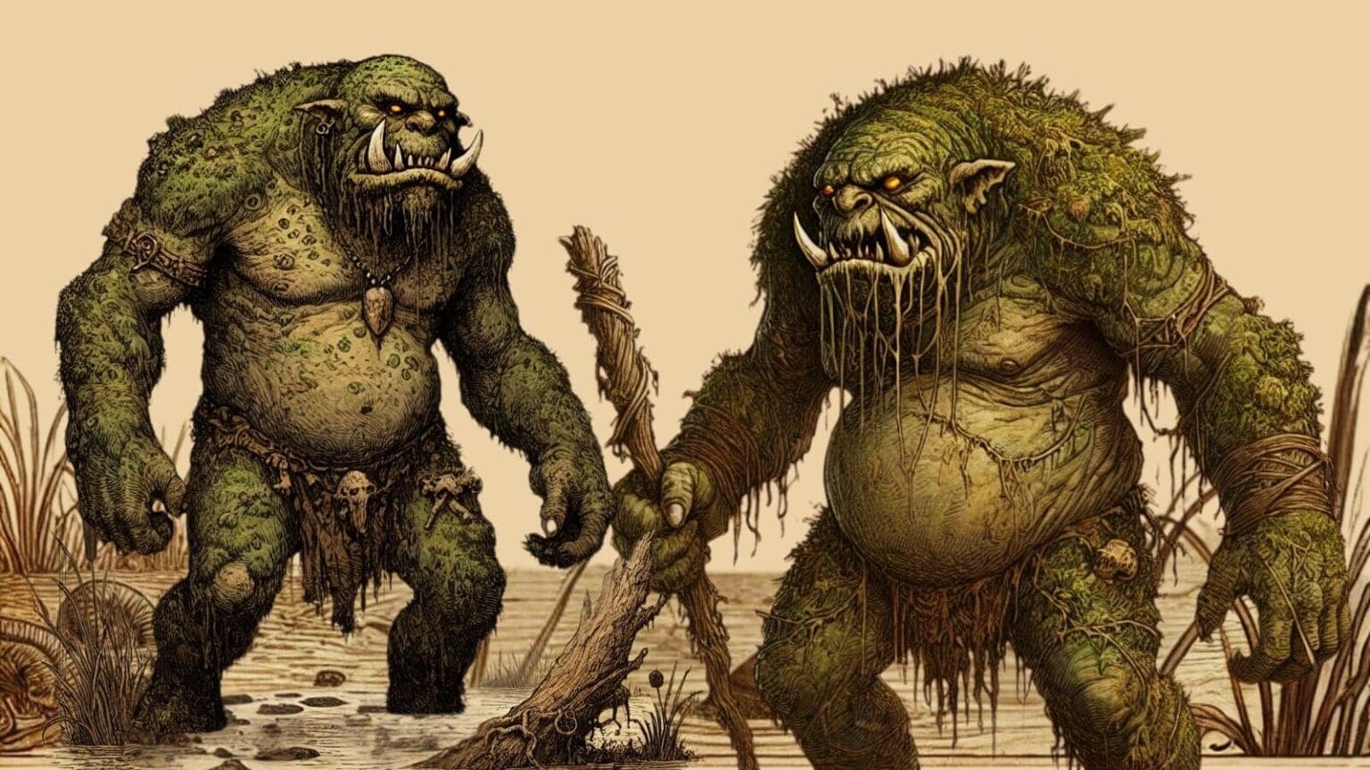 Ogres. - Beasts of Legend