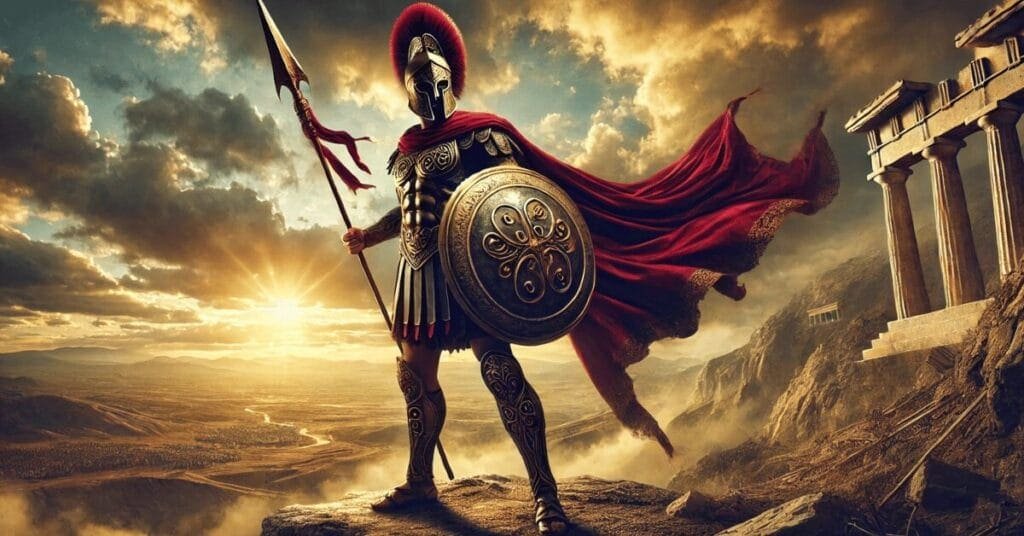Achilles from Homer's epic poem the Iliad