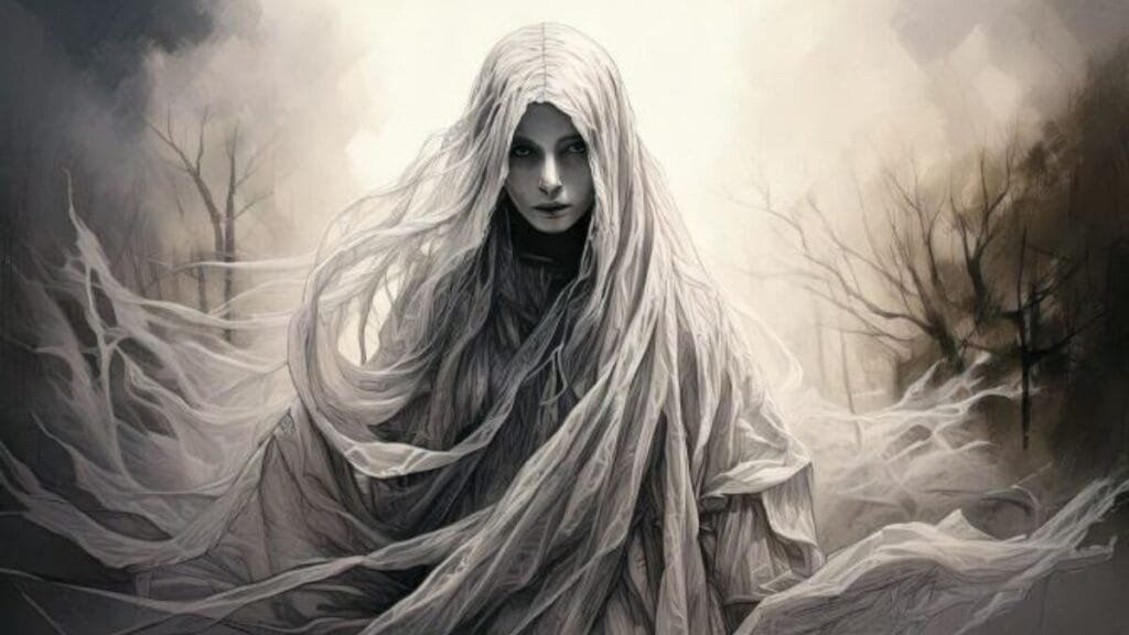 woman in white