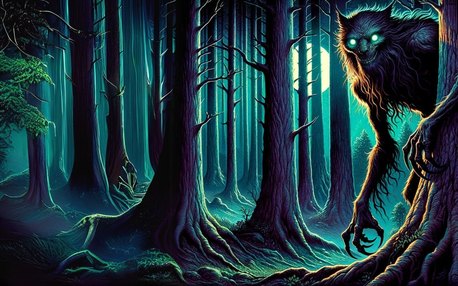 Beware the Hidebehind: Elusive Forest Predator Legend