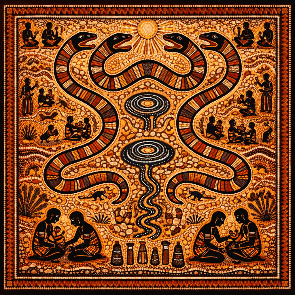 Rainbow Serpent Lineages