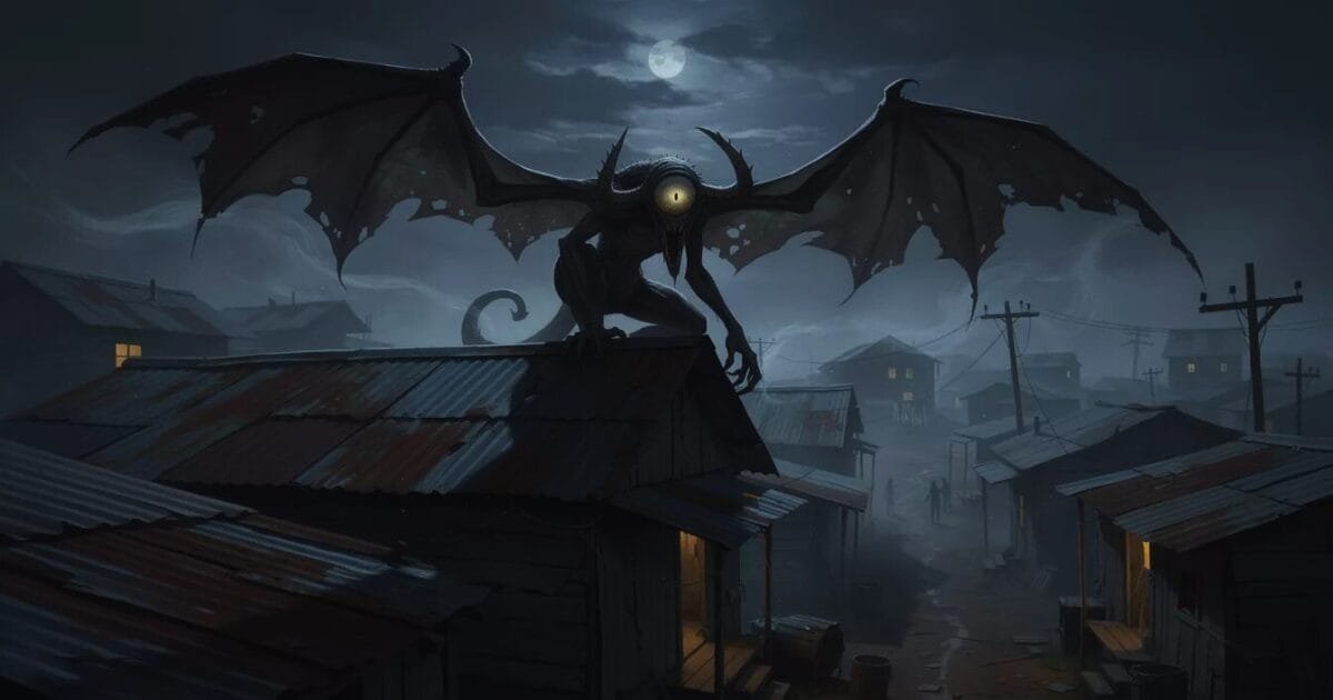 Popo Bawa Bat-Winged Demon