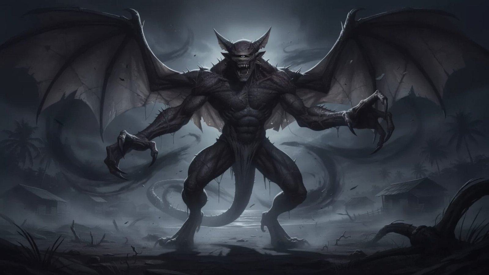 Popo Bawa Zanzibar Bat-Winged Entity