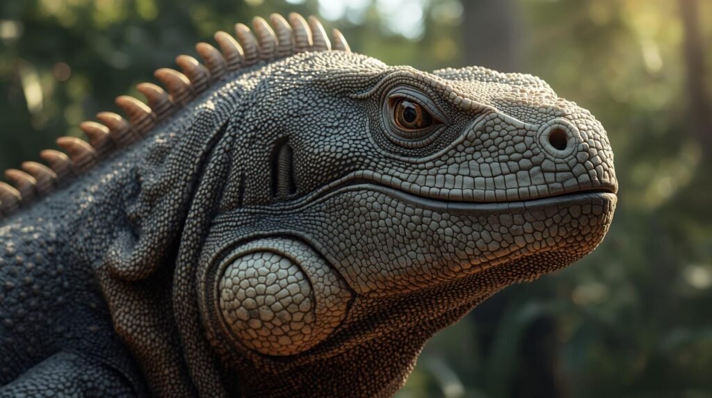 a komodo dragon