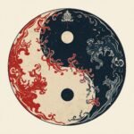 an image of duality shown by the Chinese Yin Yang
