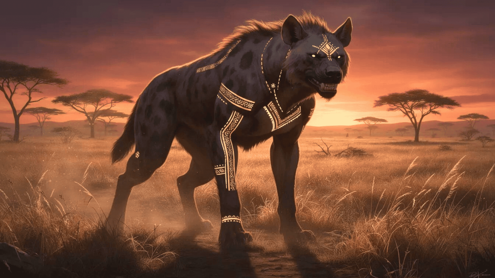 Bouda the Were-Hyena - Beasts of Legend