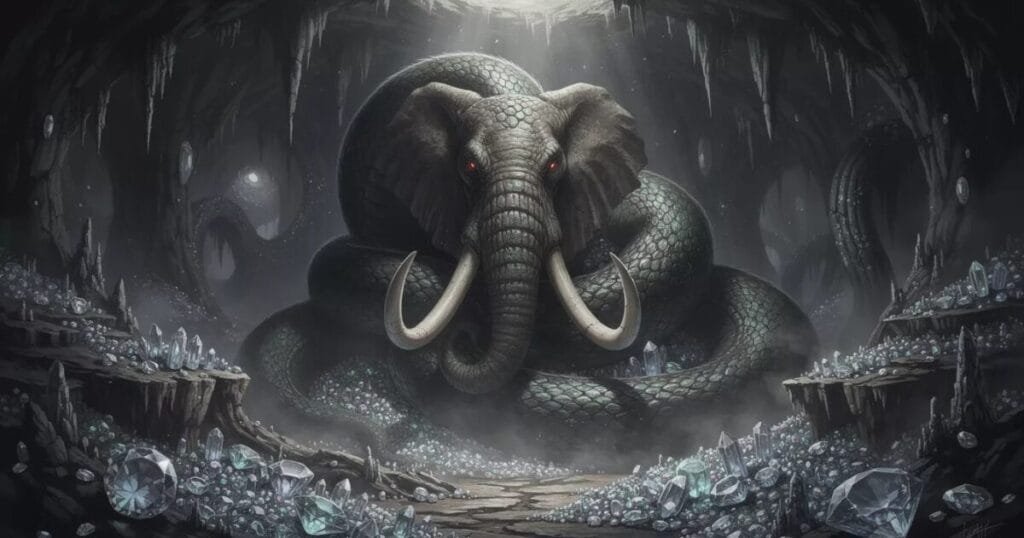 grootslang south african elephant serpent