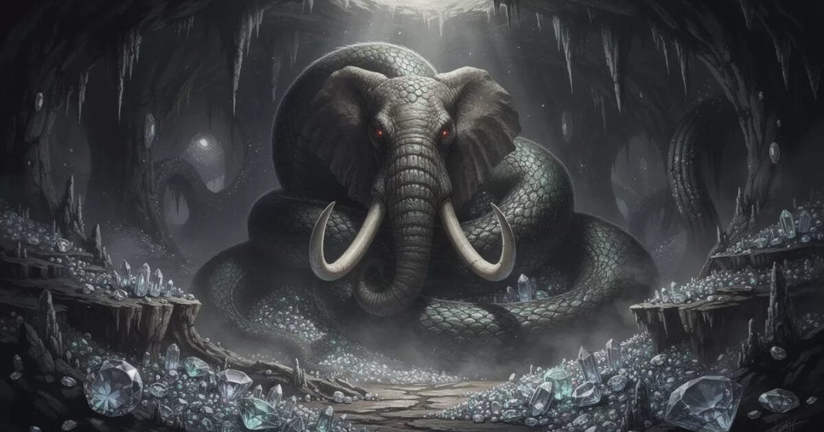 grootslang south african elephant serpent