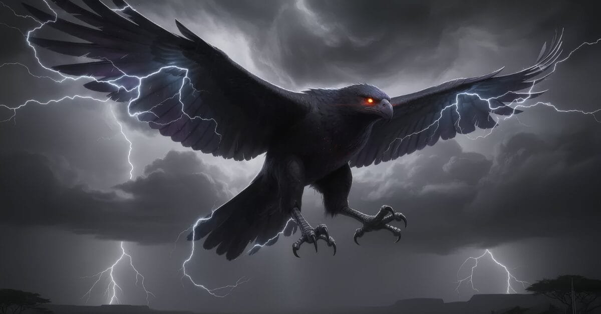 impundulu lightning bird holds the power of lightning