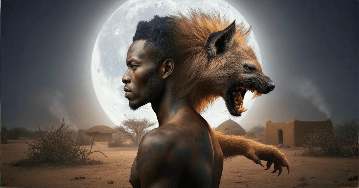 Kishi two faced Hyena Demon