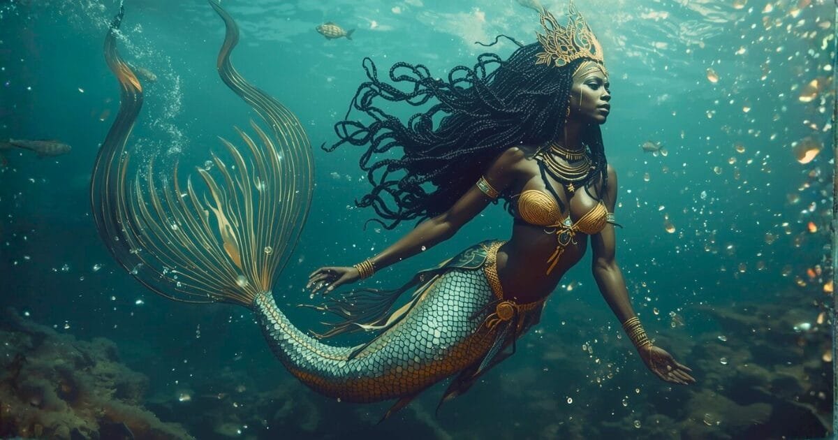 Mami Wata Water Spirit In Mermaid Form