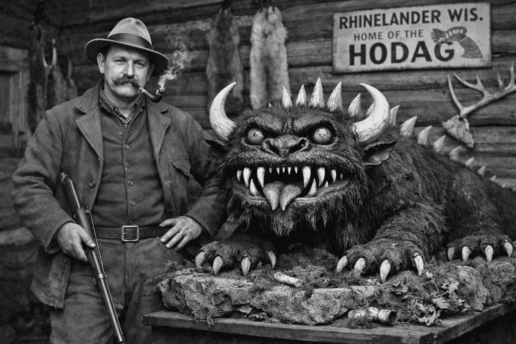 Shepards Hodag on display