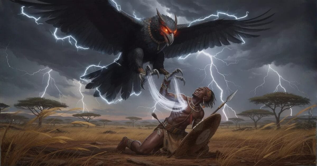 south african impundulu lightning bird