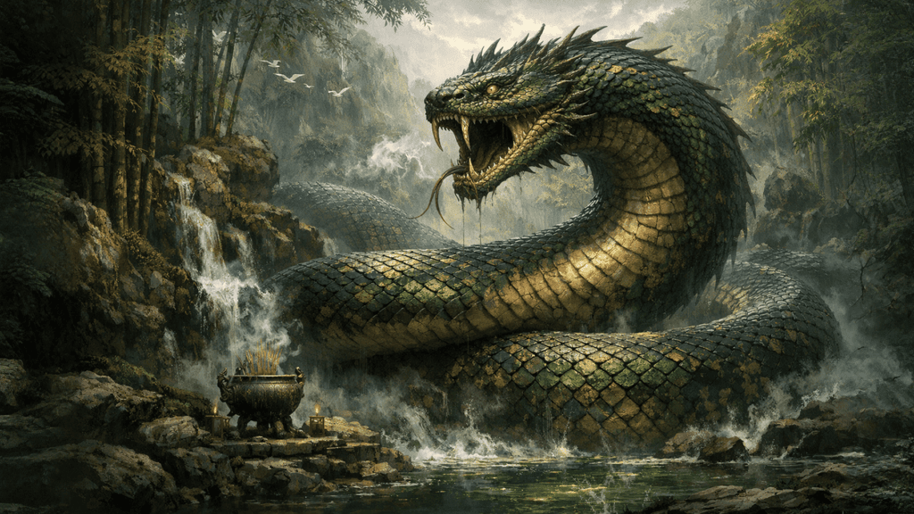 Bashe (Python of legend)