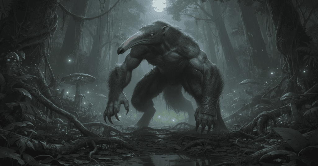 Cape lobo - Version of the Mapinguari