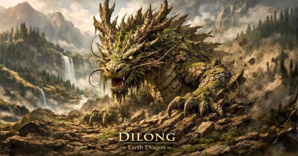 Dilong the earth dragon