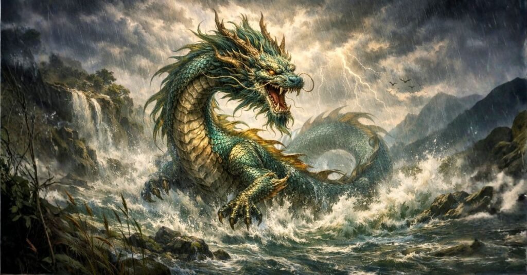 Jiaolong the Scaled Dragon