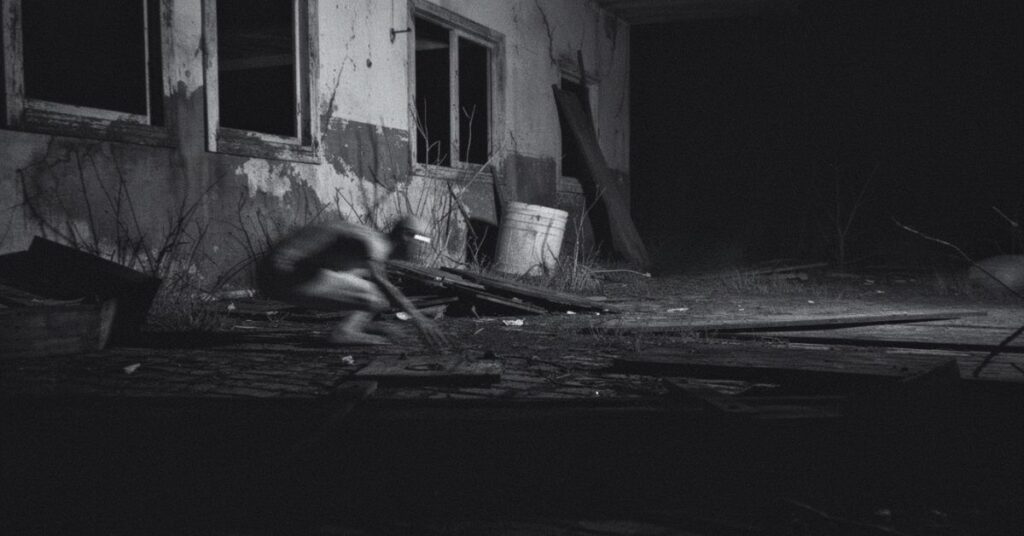 pale crawler on film